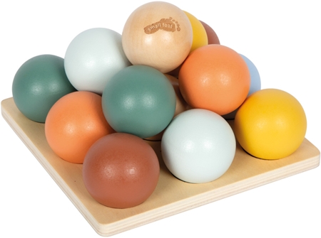 Small foot Montessori Sorting Game with Balls Sortierspiel