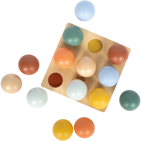 Small foot Montessori Sorting Game with Balls Sortierspiel