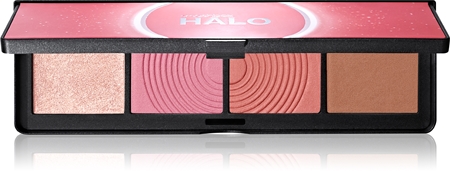 Smashbox Halo Sculpt + Glow Face Palette paleta osvetljevalcev in rdečil