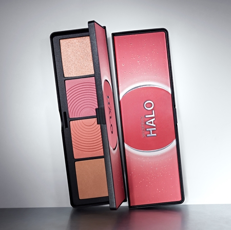 Smashbox Halo Sculpt + Glow Face Palette paleta osvetljevalcev in rdečil