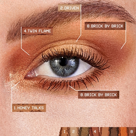 Smashbox Always On Mood Board Eye Shadow Palette Lauvärvipalett