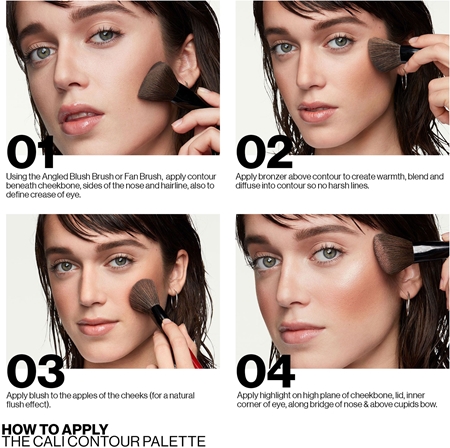 Smashbox Cali Contour Palette контурираща палитра за лице