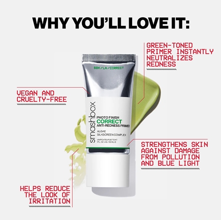 Smashbox Photo Finish Correct Anti Redness Primer podkladová báze proti začervenání