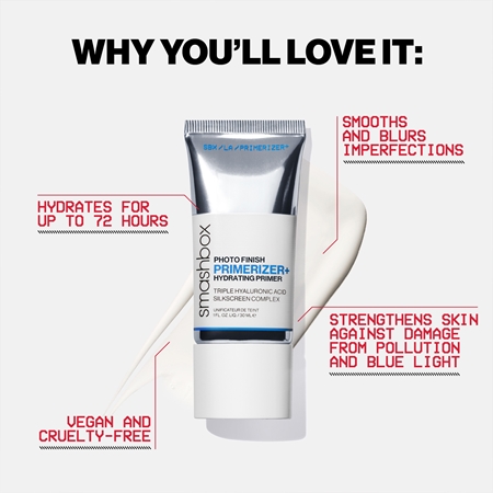 Smashbox Photo Finish Primerizer+ Hydrating Primer base de teint hydratante
