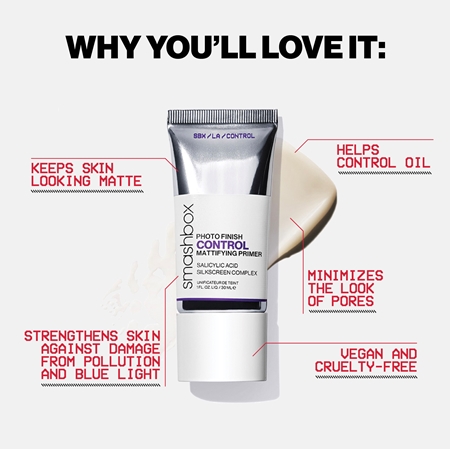 Smashbox Photo Finish Control Mattifying Primer mattifying foundation primer
