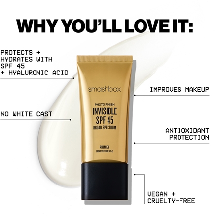 Smashbox Photo Finish Invisible Primer Primer SPF 45
