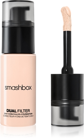 Smashbox DUAL-FILTER 2-in-1 Concealer + Foundation make-up a korektor