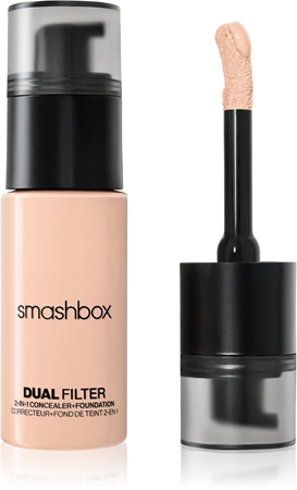 Smashbox DUAL-FILTER 2-in-1 Concealer + Foundation fond de teint et correcteur
