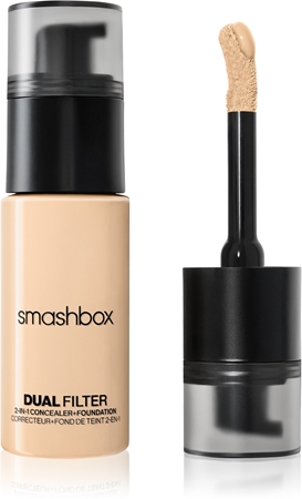 Smashbox DUAL-FILTER 2-in-1 Concealer + Foundation fond de teint et correcteur