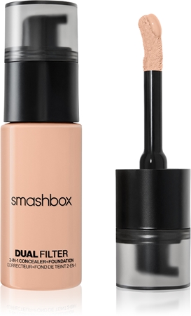 Smashbox DUAL-FILTER 2-in-1 Concealer + Foundation fond de teint et correcteur