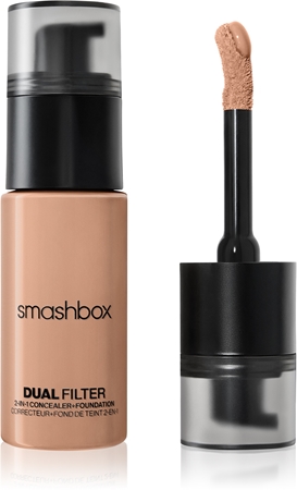 Smashbox DUAL-FILTER 2-in-1 Concealer + Foundation fond de teint et correcteur