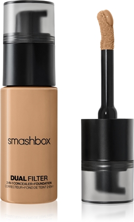Smashbox DUAL-FILTER 2-in-1 Concealer + Foundation fond de teint et correcteur