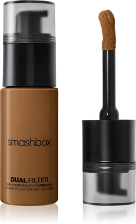 Smashbox DUAL-FILTER 2-in-1 Concealer + Foundation fond de teint et correcteur