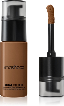 Smashbox DUAL-FILTER 2-in-1 Concealer + Foundation fond de teint et correcteur