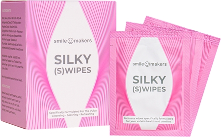 Smile Makers Silky Swipes papírtörlők az intim higiéniához