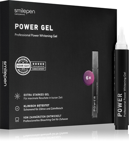 Smilepen Power Gel Valgendav pliiats geelja tekstuuriga