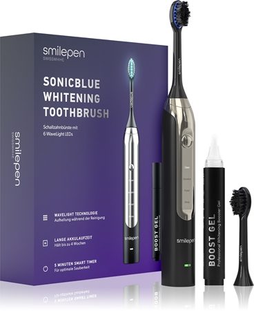 Smilepen SonicBlue Wavelight Heliline hambahari (valgendava efektiga)