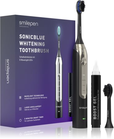 Smilepen Sonicblue Wavelight Toothbrush Sonische Tandenborstel  (met Whitening Werking )