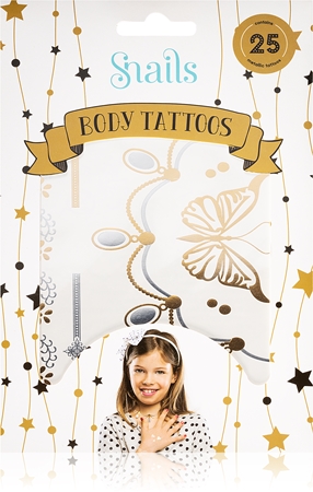 Snails Body Tattoo tatuaggio per il corpo