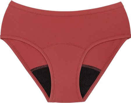 Snuggs Period Underwear Classic: Heavy Flow Raspberry cuecas de menstruação  para menstruação forte