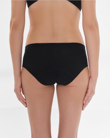 Snuggs Period Underwear Classic: Heavy Flow Black cloth period knickers for heavy  periods