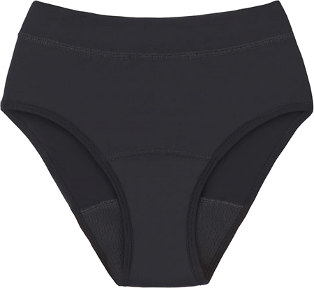 Snuggs Period Underwear Hugger: Extra Heavy Flow Black culotte menstruelle pour les règles abondantes