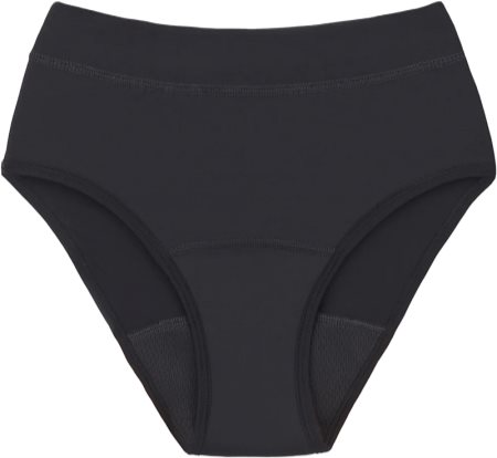 Snuggs Period Underwear Hugger: Extra Heavy Flow Black cloth period  knickers for heavy periods