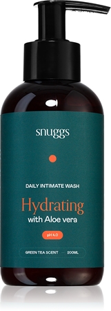 Snuggs Intimate Wash Hydrating with Aloe Vera gel per l'igiene intima con aloe vera