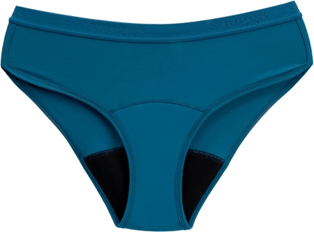 Snuggs Active Classic Heavy Petrol Menstruationsslip aus Stoff bei starker Menstruation