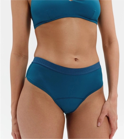 Snuggs Active Classic Heavy Petrol cuecas de menstruação para menstruação forte