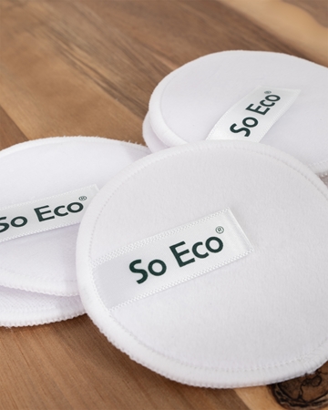 So Eco Reusable Microfibre Cleansing Pads blazinice za odstranjevanje ličil