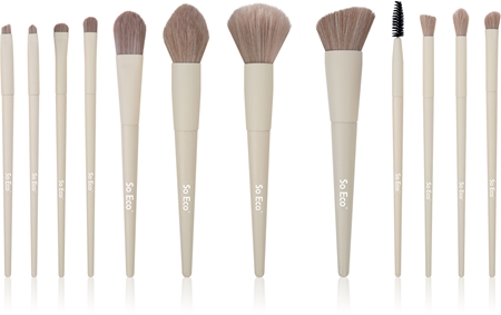 So Eco Flawless 12 Piece Brush Set Complexion Sponge set čopičev