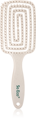 So Eco Flexi Paddle Detangling Brush Borstel voor Makkelijk doorkambaar Haar
