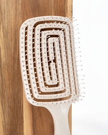 So Eco Flexi Paddle Detangling Brush Borstel voor Makkelijk doorkambaar Haar