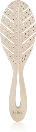 So Eco Biodegradable Detangling Leaf Brush kompostovatelný kartáč na mokré vlasy