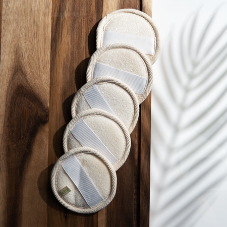 So Eco Gentle Facial Buffers bavlněné tamponky pro odlíčení a čištění pleti