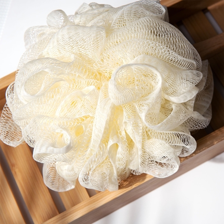 So Eco Long Handle Shower Pouf mycí houba na tělo s prodlouženou rukojetí