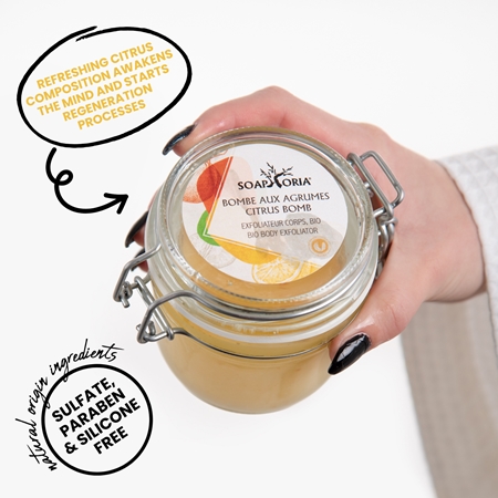 Soaphoria Citrus Bomb Body Exfoliator piling za telo