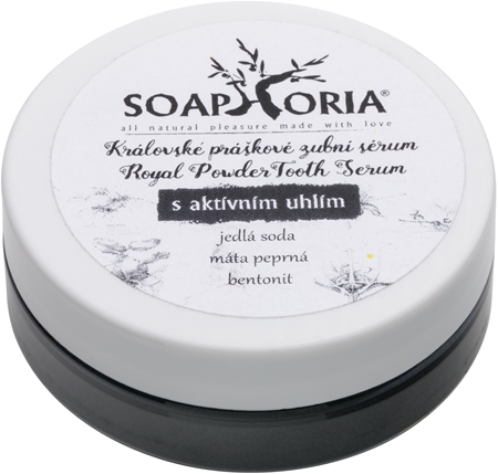Soaphoria Royal Tooth Serum královské práškové zubní sérum