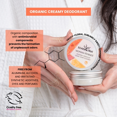 Soaphoria Woman Organic Creamy Deodorant крем-дезодорант