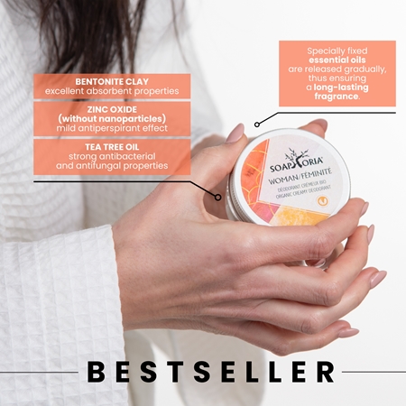 Soaphoria Woman Organic Creamy Deodorant крем-дезодорант