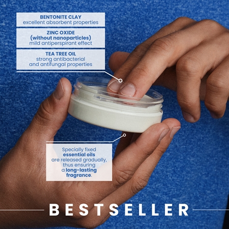 Soaphoria Muž Virilité pánský organický krémový deodorant