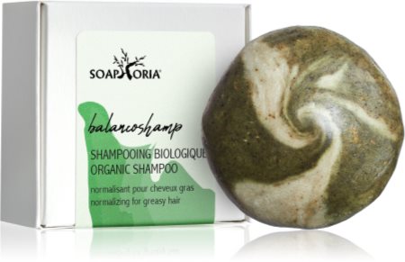 Soaphoria Hair Care organiczny szampon w kostce do włosów przetłuszczających