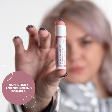 Soaphoria Lip Care Romantic Rose růžový organický balzám na rty