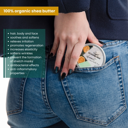 Soaphoria Organic Shea Butter To Go beurre de karité