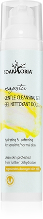 Soaphoria Royal Facial Gel Hydraterende en verhelderende reinigingsgel voor normale tot gevoelige huid