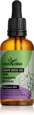 Soaphoria Organic hroznový olej pro vypnutí pleti