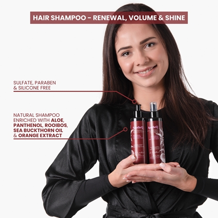 Soaphoria ApotheQ Aloe & Panthenol shampoo per capelli brillanti e morbidi