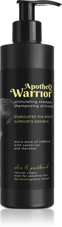 Soaphoria ApotheQ Warrior Caffeine Shampoo Shampoo für die Stimulierung des Haarwachstums
