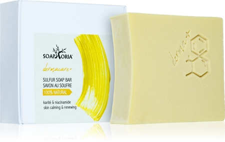 Soaphoria Dermacare+ Sulphur sapone allo zolfo per una pulizia in profondità